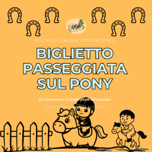 Biglietto Passeggiata sul Pony