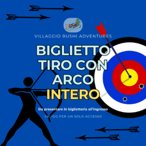 Biglietto Tiro con Arco Intero (9+ Anni)